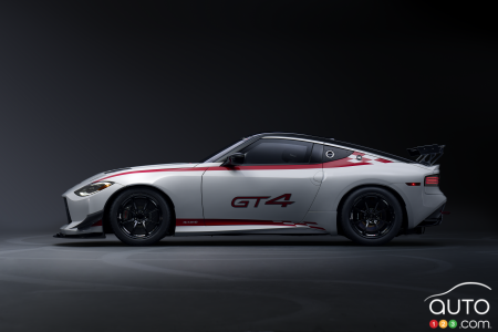 Nissan Z GT4 2023, profil
